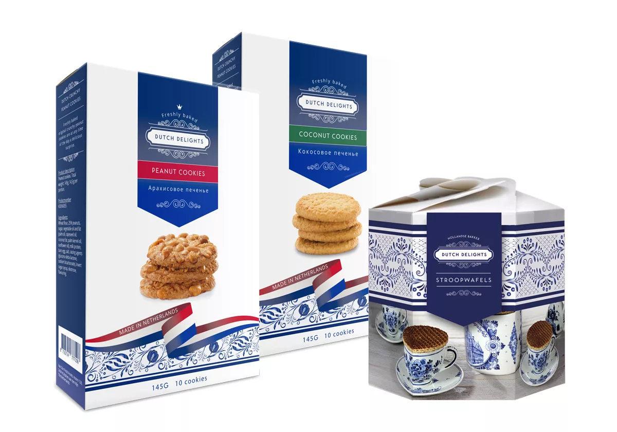 Nieuw merk - Hollandse koekjes op de internationale markt